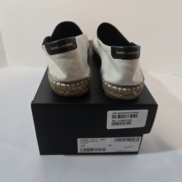 Saint Laurent Beige Espadrilles - Picture 6 of 12